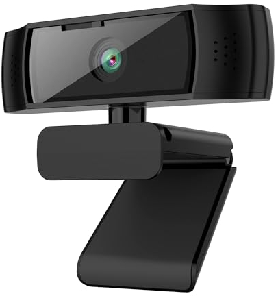 Atlantis Webcam 2K, 5 megapíxeles 2560 x 1944/30 fps y Full HD, Enfoque automático autofocus, Doble micrófono omdireccional, Balance de Blancos, ángulo Vis 90°, Apta para videollamadas, USB,