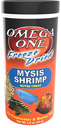 Omega One Freeze Dried Mysis Shrimp, 1.5 oz