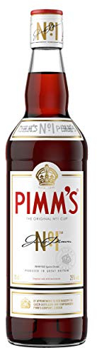 Pimm's | the Original No. 1 Cup | 25% vol | 70cl | Fruity Flavour | Herbal Botanicals | Caramelised Orange & Warm Spices | Gin Based Spirit | Recommended for Cocktails