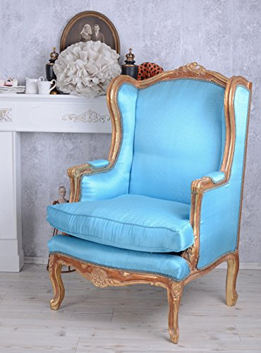Palazzo - Sillón con reposabrazos (estilo barroco, diseño antiguo)