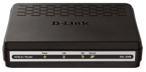 D-Link DSL-520B Modem - Modem (RJ-11, RJ-45, 3.5 Mbit/s, 24 Mbit/s, ADSL: Multi-Mode, ANSI T1.413 Issue 2, ITU-T G.992.1 (G.dmt) Annex A, ITU-T G.992.2 (G.lite)..., ATM Adaption Low type 5(A) AL5) -