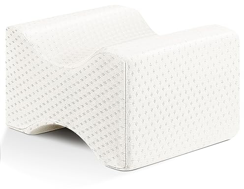 ASAB Knee Pillow Sciatica Pain Relief Cushion Knee Pillow For Sleeping On Side Memory Foam Leg Contour Cushion Back Pain Leg And Hip Support Pillow Pregnancy Comfort Sleep Pillow Machine Washable