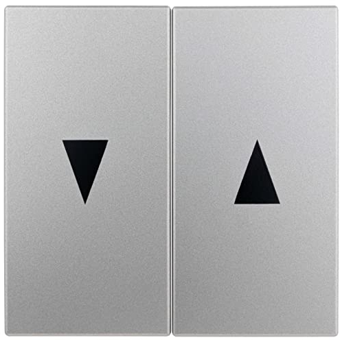 REV Studio, Rolladenschalter/Jalousieschalter Abdeckung, Platin