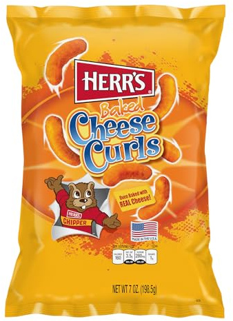 Herr's Baked Cheese Curls - 7oz (198g)