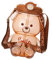 HUSHUI Kawaii Bär Strohflasche, tragbare Wasserflasche in Bärenform mit Strohhalm und Trageschlaufe, Trinkflasche mit verstellbarem Schultergurt Reisen im Freien