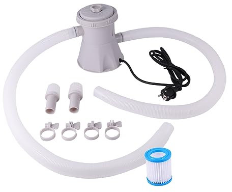Yardenfun 1 Juego Filtro De Piscina Limpiador De Piscinas Bomba De Filtro Electrico Bomba De Circulación El Plastico
