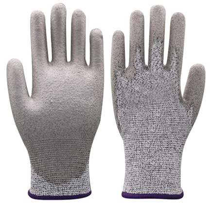 Guantes de seguridad de la cocina: guantes resistentes a los cortes, guantes de seguridad de la cocina | Guantes de preparación de alimentos, guantes de seguridad de la cocina para cortar alimentos, g