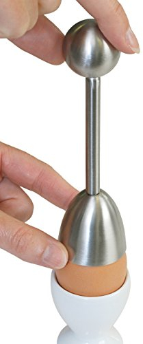 MOHA Eierköpfer, Edelstahl, Silber, 4 x 14 x 10 cm, 6980501