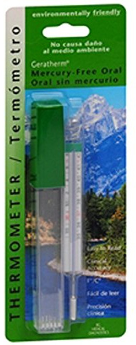 Geratherm Thermometer Oral Mercury Free - Each