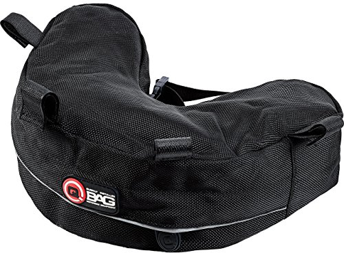 QBag Motorrad-Gepäck-Träger-Heck-Tasche - Optimaler Stauraum, Sicherer Halt - Wasserabweisend, Reflektierender Keder