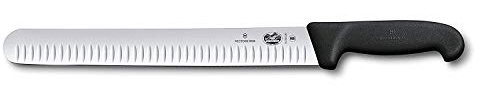 Victorinox 12 Inch Slicing Knife | High Carbon Stainless Steel Granton Blade For Efficient Slicing, Fibrox Pro Handle