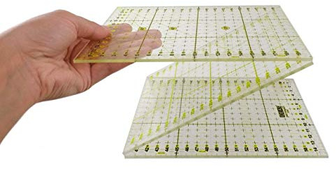 Ideas Patch&Quilt - Règle Patchwork antidérapante pliable 15 x 60 cm