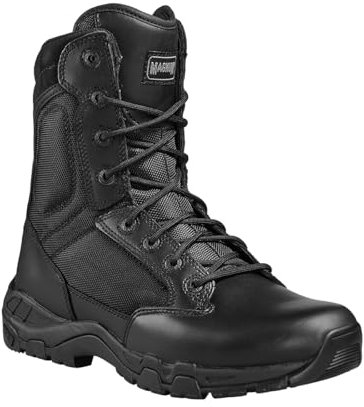 Viper Pro 8.0+ Leichter Patrol-Stiefel mit seitlichem Reißverschluss – UK5 EU38, Schwarz
