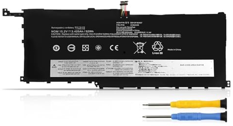 K KYUER 01AV439 00HW028 Laptop Batteria per Lenovo ThinkPad X1 Yoga 1st Thinkpad X1 Carbon Gen 2016 4th Series 01AV457 01AV441 01AV409 01AV410 00HW029 1AV458 01AV444 01AV438 01AV440 Notebook Battery