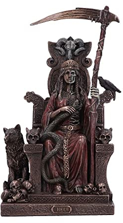 Nemesis Now Hel The Two Faced Terror Bronze Figurine, 23cm