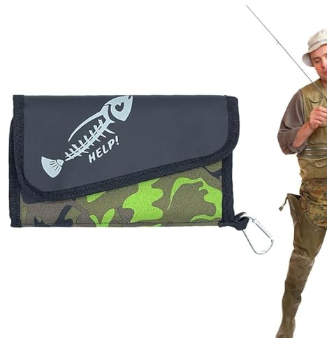 Liten tacklingväska, fiske midjepaket Portable Lure Organizer | Liten fiske tacklingväska, vattentät lockförvaringsmidja för utomhusvandring