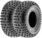 SunF A011 145/70-6 145/70x6 ATV UTV Reifen All-Terrain Reifen 6PR TL E4 Pfad Ersatzreifen, Satz von 2 Stück