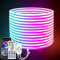 Segrass LED Strip 20m, Mit Fernbedienung, APP Steuerung, IP65 Wasserdichte Flexible RGB LED Streifen, 24V Neon LED Band, Anwendbar Auf Schlafzimmer, Raum Und Außendekoration