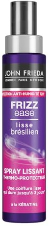 JON FRID – Spray Thermo-Protecteur Lissant, Anti-Frisottis et Soin Doux pour Cheveux (100 mL) - Le lot de 2