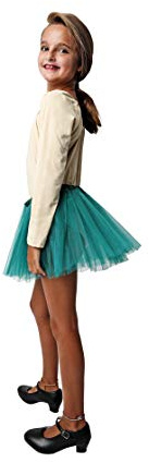 Costumizate! Faldas de Baile o tutús de 28 cm de Largo 3 Capas de Faldas de tutú de Ballet de Poliamida en Color Azul Turquesa