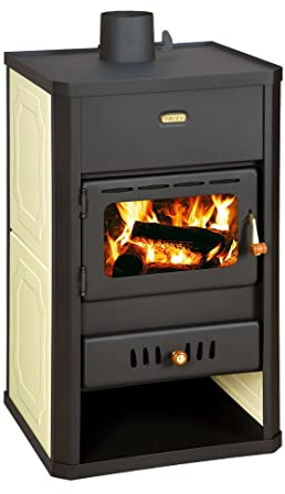 Kaminofen, Holzofen Wasserführend Prity S1 W10, Leistung 13kW
