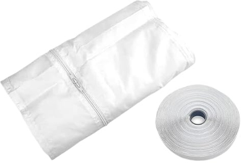 Teksome Kit De Sellado Para Ventana De AC Portátil | Kit De Sellado Para Aire Acondicionado Portátil,Accesorio De Escape Para Aparatos En Casa Dormitorio Sala