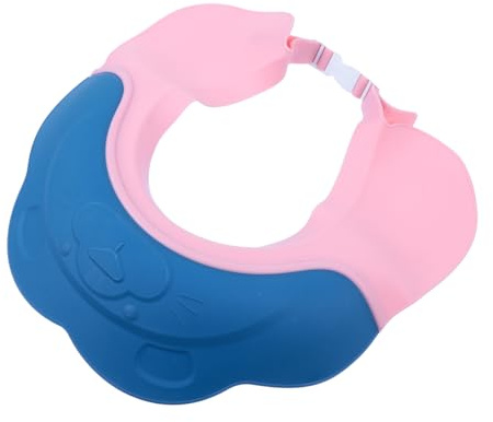 Toyvian Children Shampoo Shield Bath Hat for Toddlers Kids with Comfortable Lightweight Pp Material Protects Eyes and Ears Suitable for Baby Bathing Safety