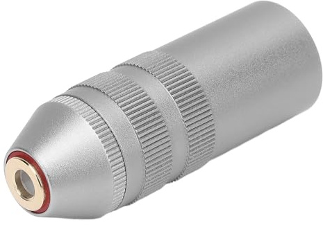 KIMISS XLR Till 4,4 Mm Balanserad Adapter - 4-stifts XLR Hane Till, Mm Honkontakt för Mikrofoner och Mixers - Hi-Fi-ljudprestanda