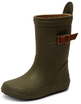 Bisgaard RAIN BOOT SCANDINAVIA, Stivali bambini Nero nero, Verde (30 Green), 23