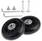 2Sets 70x22mm Gepäck Transparent Koffer Ersatzräder mit Achsen Schraubenschlüssel Reparaturlager