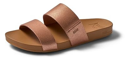 Reef WOMENS SANDALS, CUSHION VISTA, ROSE GOLD, 5 UK