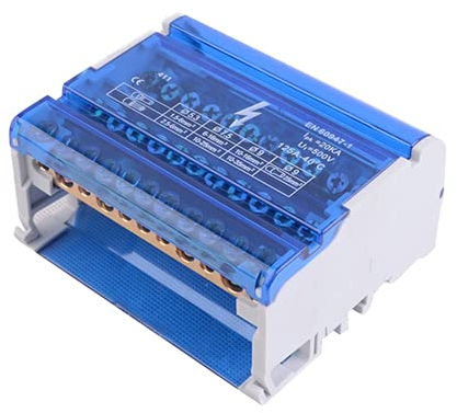 Orno LZ-8202/11 Bloques de Distribución de 4 Rieles