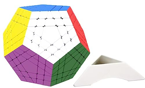 Gobus ShengShou 5x5 Megaminx Dodekaeder 5x5 Gigaminx Megaminx Cube 12 Oberfläche, 5 Sterne Schwierigkeitsgrad (Aufkleberlos)