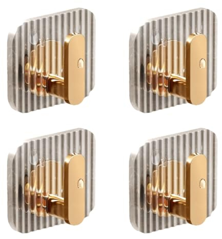 JOCXZI Bademantel- & Handtuchhaken,Kleiderhaken und Handtuchstangen, Kinder-Handtuchhaken, 4 Stück Selbstklebende Haken für Kleiderschrank, Badezimmer, Garderobe, Küche