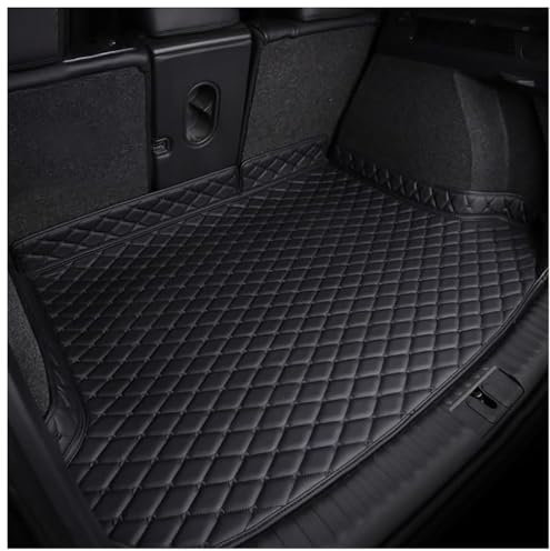 AYBEN Car Trunk Mats, For Ford Puma 2019-2023 Leather Car Boot Liner Mat, Waterproof Rear Trunk Protector Mat Scratch Proof Carpets,A