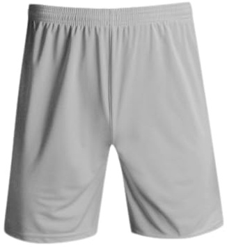 MIXLAC Boys PE Shorts Kids School Activewear Shorts Unisex Gym Football Sports Running Training Shorts Grey 11-12 Years