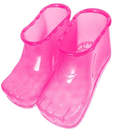 AKOOSY Chaussures de Bain de Pied en Pvc pour Spa à Domicile Faciles et Pratiques pour Bains de Pied et Trempage en Famille
