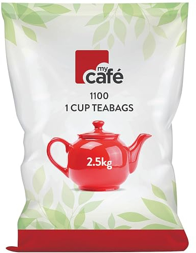 Fairtrade One Cup English Breakfast Tea Bags (Pack of 1100)