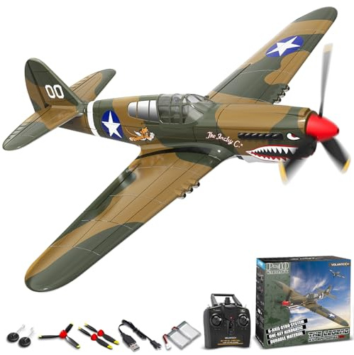 volantexrc RC Plane, 4CH WWII Remote Control Plane P40 for Adults, Beginner
