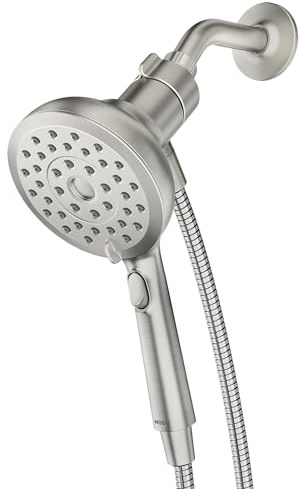 Moen 220H2SRN Verso Handshower with Magnetix Docking, Spot Resist Brushed Nickel