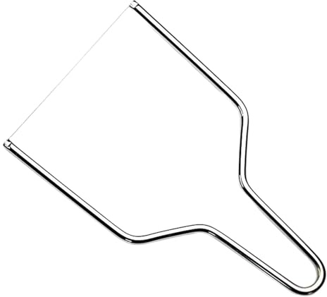 Huayeex Cortador De Queso Manual | Diseño Ergonómico Para Cortar Mantequilla | Rebanador De Queso De Acero Inoxidable Para Pan Huevos Mantequilla Cocina Hogar