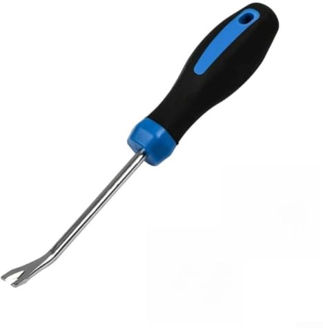 Tire-clou robuste pour retirer les garnitures de portière de voiture – Tournevis de type V en alliage d'acier avec poignée ergonomique 210 mm