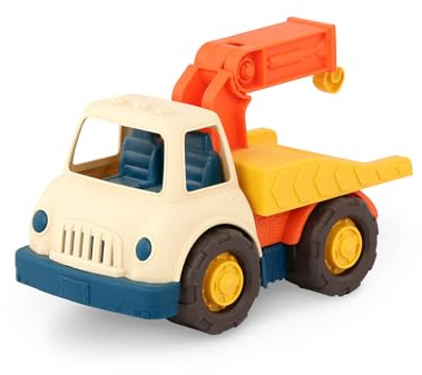 Battat Wonder Wheels ve1002z – WW – Camión Grúa, Multicolor