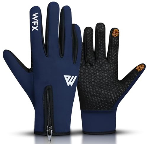 WESTWOOD FOX WFX Gants d'hiver pour Homme et Femme avec écran Tactile, antidérapants, Chauds, Coupe-Vent, Thermiques, Gants de Cyclisme pour Homme et Femme