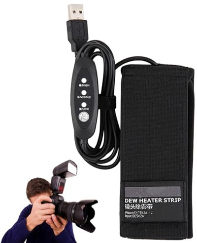 Objektiv-Heizband – USB-Objektivheizung, Kondensationsheizung, Linse, USB-Heizband, Kondensationsheizung, USB-Heizung, mehrfarbig, Se référer au descriptif, Modern