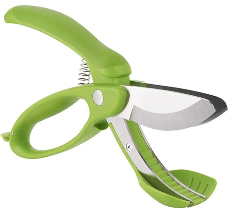 Trudeau Toss and Chop Salad Tongs, Green (09610135)