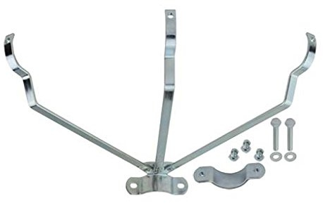 Lowrider 20 Hollow Rear Fender Braces Chrome.