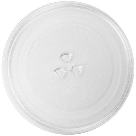 SPARES2GO Glass Turntable Plate for Kenwood K20MSS10 Microwave Oven (255mm / 10 Diameter)