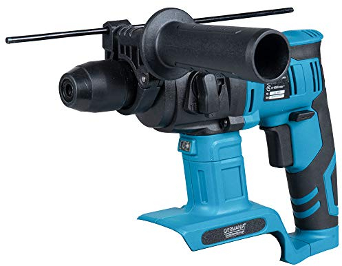 GERMANIA Plattform Akku-Bohrhammer 20 V mit Zusatzhandgriff zum Bohren/Hammerbohren 1.2 Joule Schlagenergie (ohne Akku & ohne Ladegerät)