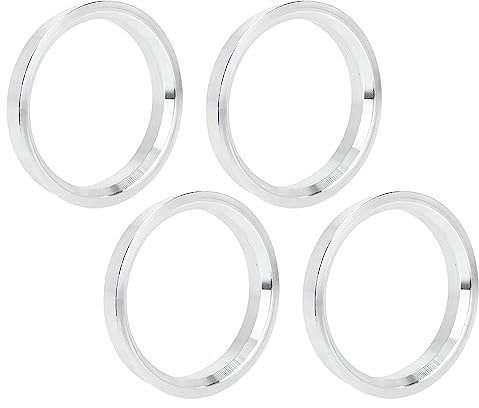 MACHSWON 4 anelli di centraggio da 73,1 a 60,1 mm in lega di alluminio per mozzo auto